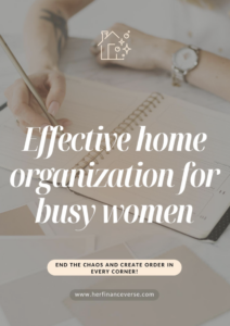 Effective home organization for busy woman product picture